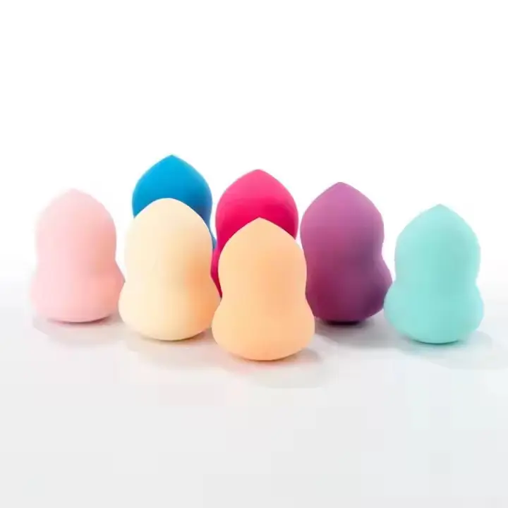 Picture of Beauty Egg Makeup Powder Foundation Smooth Soft Puff Dry and Wet Combined Women Cosmetic