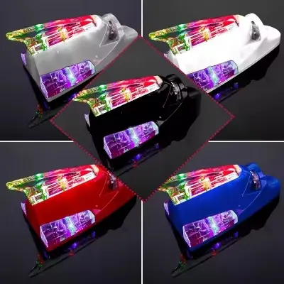 Picture of Night Safety Lamp Colorful LED Lamp Wind Powered LED Light RGB Light Effect Wind-powered Design Compatible With Motorcycles