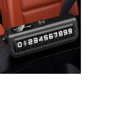 Picture of Multi-Functional Car Phone Number Plate with Safety Hammer