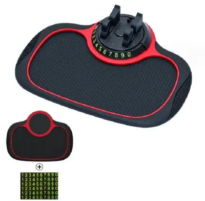 Picture of Multi-Functional Car Anti-Slip Mat Auto Phone Holder Non Slip Sticky Anti Slide Dashbord Phone Mount Silicone Dashboard Car Pad Mat