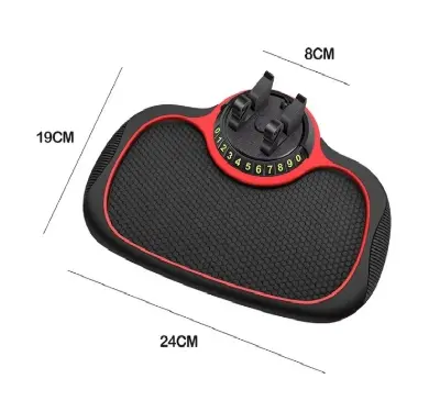 Picture of Multi-Functional Car Anti-Slip Mat Auto Phone Holder Non Slip Sticky Anti Slide Dashbord Phone Mount Silicone Dashboard Car Pad Mat