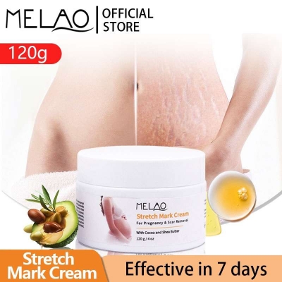 Picture of Melao Stretch Mark Cream120g For Pregnancy And Scar Removal Treatment With Cocoa And Shea Butter Belly Moisturizer