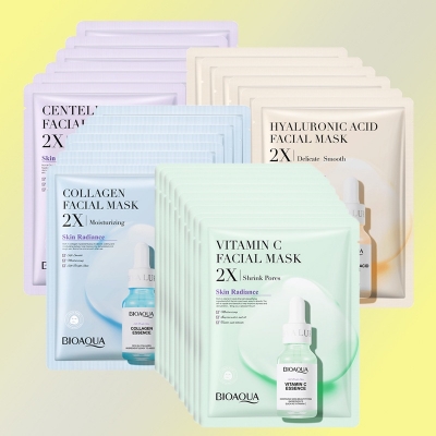 Picture of Bioaqua Whitening Collagen Moisturizing Hydrating Face Sheet Mask - 30g