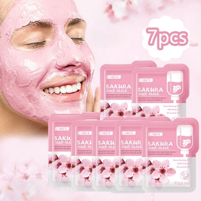 Picture of LAIKOU- Sakura Mud Mask -7 pcs