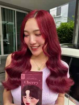 Picture of Kota Color Cream Hair Color (CHERRY RED)