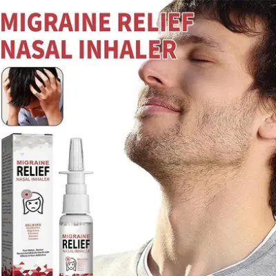 Picture of South Moon Migraine Relief Nasal Inhaler Head Pain Treatment Medical Spray Chinese Medicine for Anxiety Nerve Relax Care-30ml