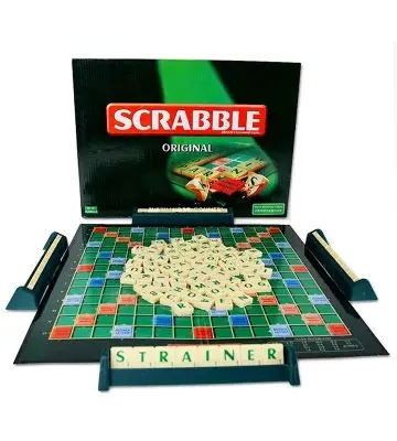 Picture of Scrabble Crossword Board Game Indoor Family Game Multiplayers Game