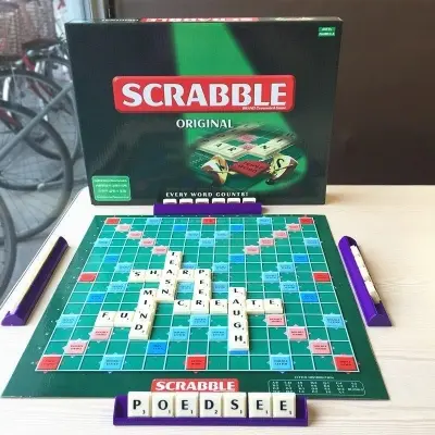 Picture of Scrabble Crossword Board Game Indoor Family Game Multiplayers Game
