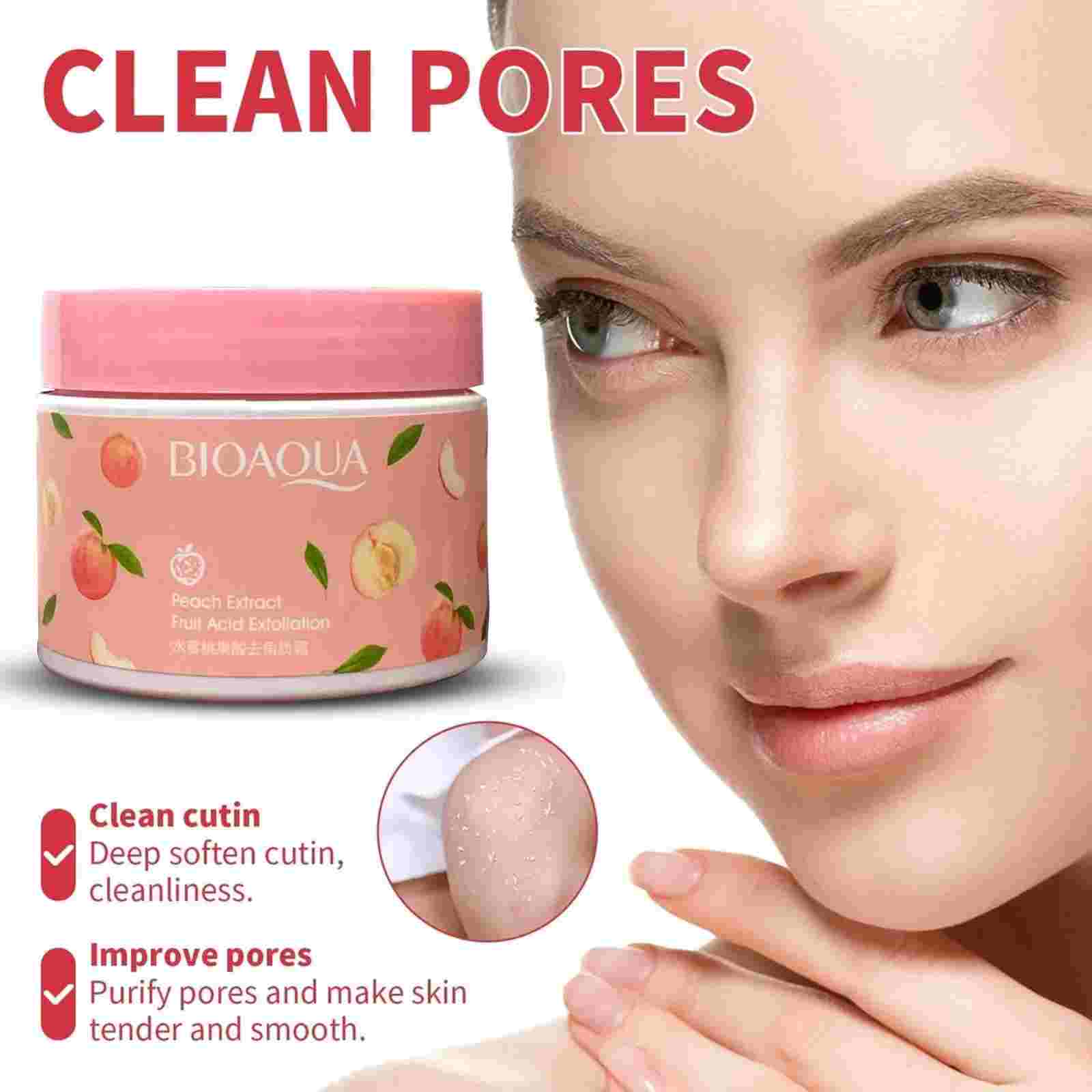 Picture of BIOAQUA Peach Extract Fruit Acid Exfoliating Face Gel 140g