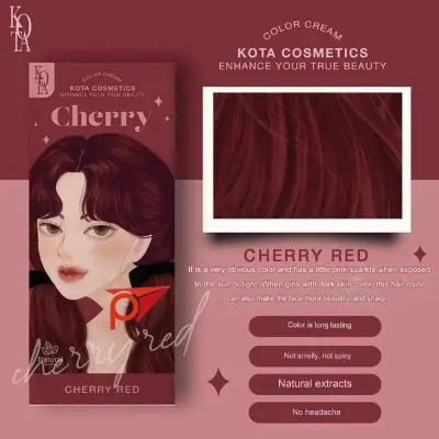 Picture of Kota Color Cream Hair Color (CHERRY RED)
