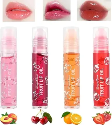 Picture of Dragon Ranee 4 in 1 Lip Oil set moisture and softener Your Lips