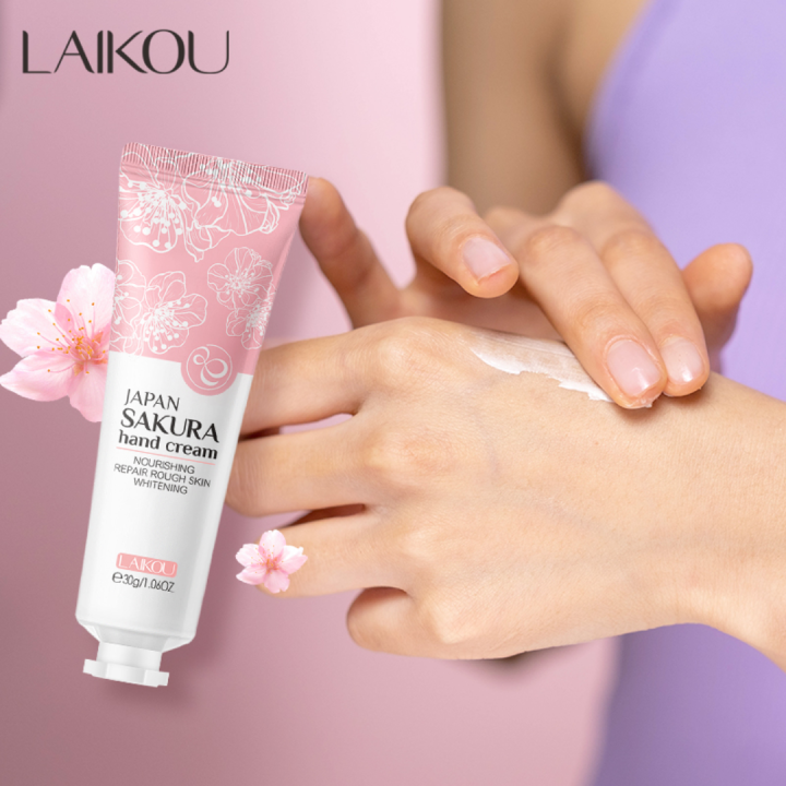 Picture of Laikou Japan Sakura Moisturizing Hand Cream- 30g
