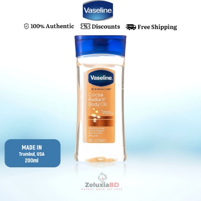 Picture of Vaseline Intensive Care Cocoa Radiant Body Oil Pure Butter (200ml)