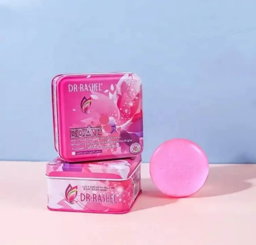 Picture of Dr. Rashel Whitening Feminine Soap 100gm - Pink