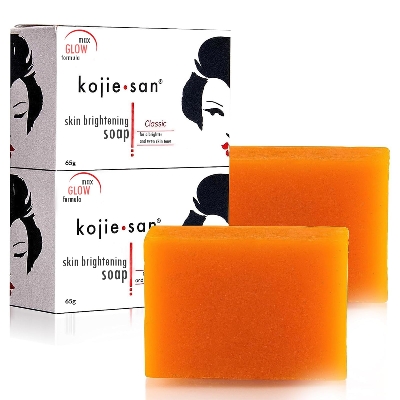 Picture of 7Days whitening Kojic Acid Soap For Body And Face Cleansing Reduces Roughness Dullness Exfoliate Removes Melanin Brighens Skin Tone Smooth Skin