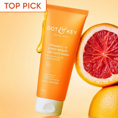 Picture of Dot & Key Vitamin C + E Super Bright Gel Face Wash (100ml)