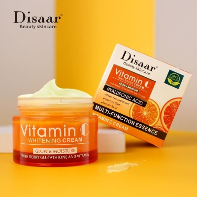 Picture of Disaar Vitamin C Face Cream Whitening Cream Anti-aging Moisturizing Serum Fade Acne Marks Brightening Skin Care