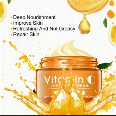 Picture of Disaar Vitamin C Face Cream Whitening Cream Anti-aging Moisturizing Serum Fade Acne Marks Brightening Skin Care