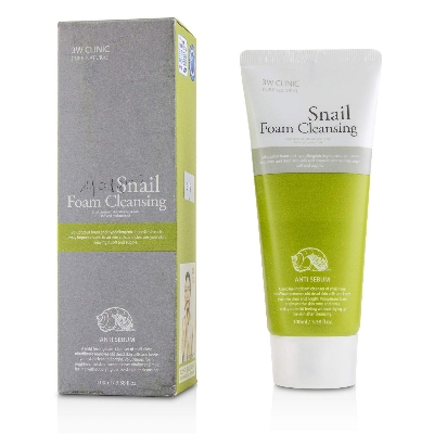 Picture of 3W Clinic Snail Cleansing Foam Facewash 100ml | Korea