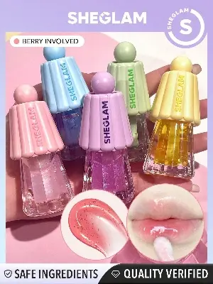 Picture of SHEGLAM Jelly Wow Hydrating Lip Oil 6 color (1pis)