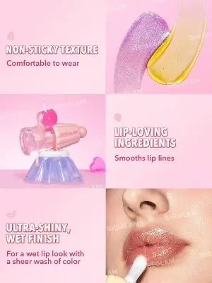 Picture of SHEGLAM Jelly Wow Hydrating Lip Oil 6 color (1pis)