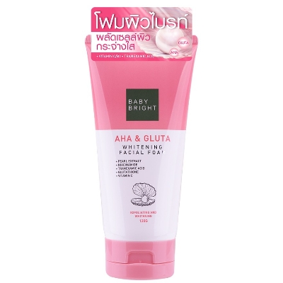 Picture of BABY BRIGHT AHA GLUTA FACEWASH (120G), Made in THAILAND