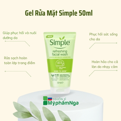 Picture of Simple Sensitive Skin Refreshing Face Wash 150ml