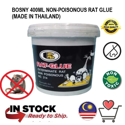 Picture of Bosny Rat Trapping Glue 400 ML Rat Glue - Great to Have - Simple to Use