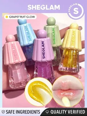 Picture of SHEGLAM Jelly Wow Hydrating Lip Oil 6 color (1pis)