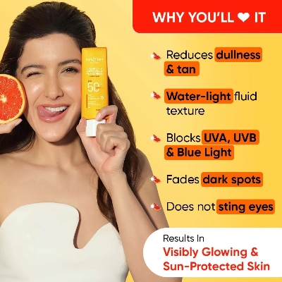 Picture of DOT & KEY Vitamin C + E Sunscreen, SPF 50+ PA++++ WITH SICILIAN BLOOD ORANGE 80gm