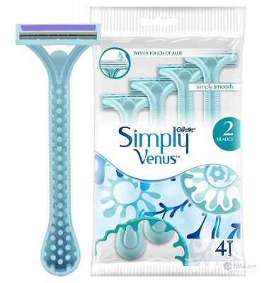 Picture of Simply Venus 2 Disposable 4 Razor For Women