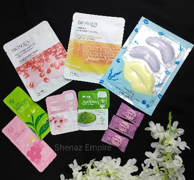 Picture of Face Mask & Sheet Mask 11 Pcs Combo Set