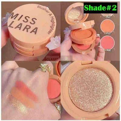 Picture of Miss Lara Blush & Highlighter 3 in 1., Shade : 02