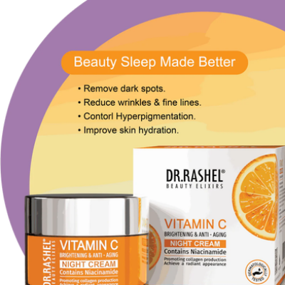 Picture of Dr-Rashel Vitamin C Anti-Aging and Brightening Night Cream-50gm