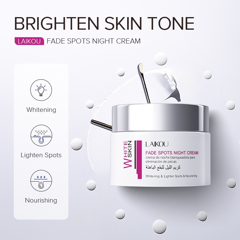 Picture of LAIKOU Fade Spots Whitening Night Cream- 50gm