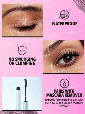 Picture of SHEGLAM FLUTTER WINK VOLUMIZING MASCARA-BLACK