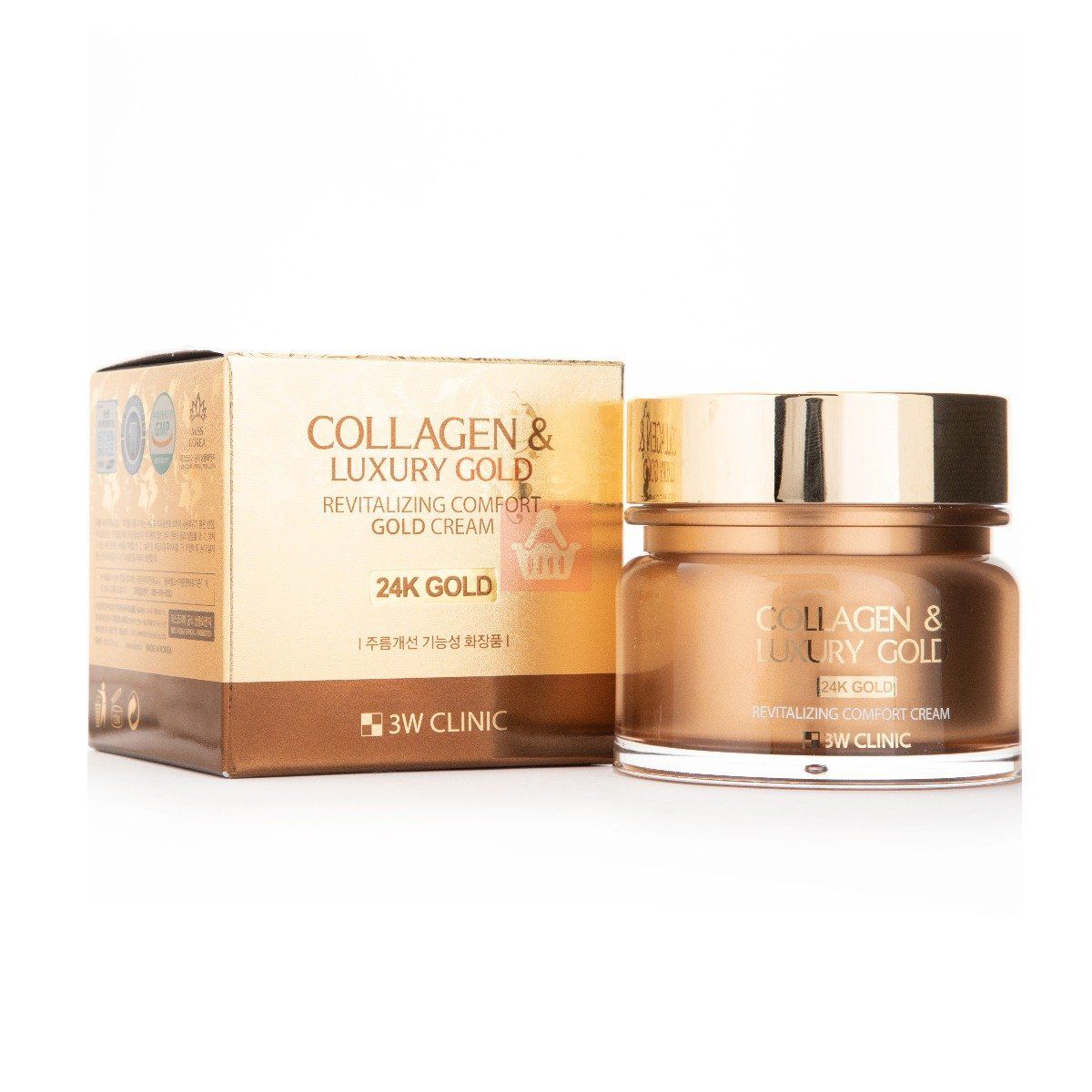 Picture of KOREAN COSMETICS 3W Clinic Collagen & Luxury Gold Cream 100ml