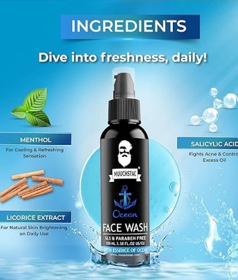 Picture of Muchtac Face Wash With Essecnce Of Ocean 100ml