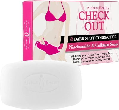 Picture of Aichun Collagen Soap Dark Spot Corrector Whitening Soap Clean Private Parts Remove -40gm
