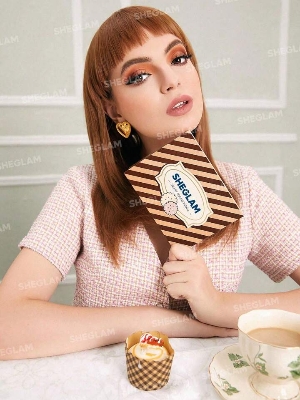 Picture of SHEGLAM Smart Cookie Palette 12-Clolor Shimmer Matte Eyeshadow Palette Warm Brown Smoky Eyes Long Lasting Ultra Pigmented Soft Smooth Blendable Eyeshadow