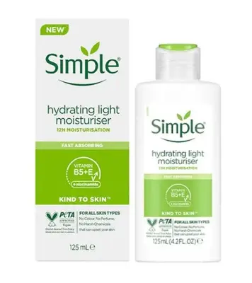Picture of Simple Kind to Skin Hydrating Light Moisturiser - 125 ml
