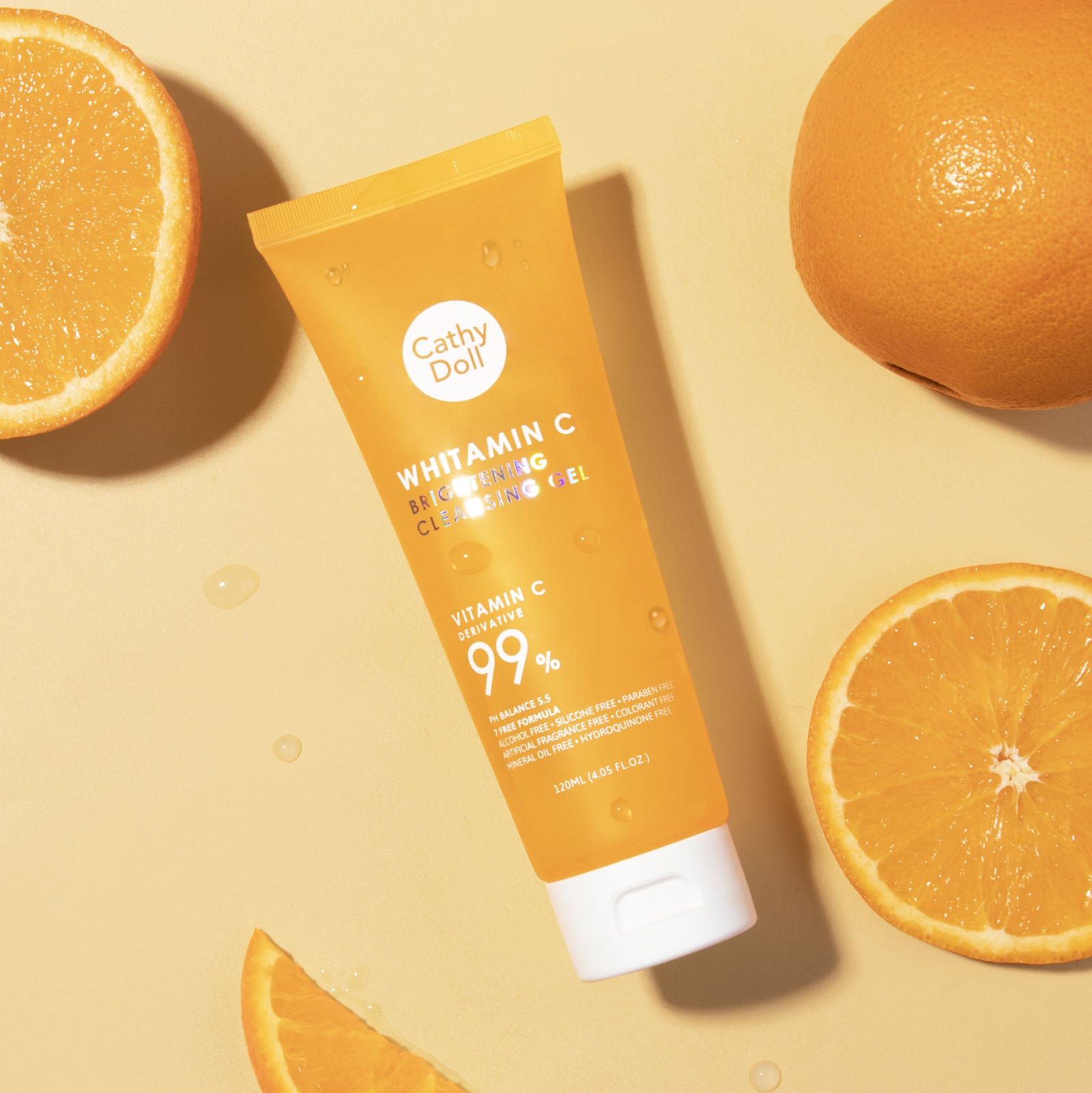 Picture of Cathy Doll Whitamin C Brightening Cleansing Gel 120ml (Made In Korea)