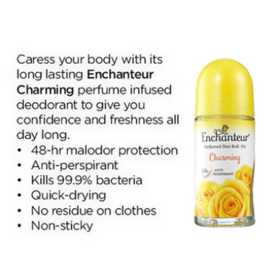 Picture of Enchanteur Roll-On Deodorant 50ml - Charming