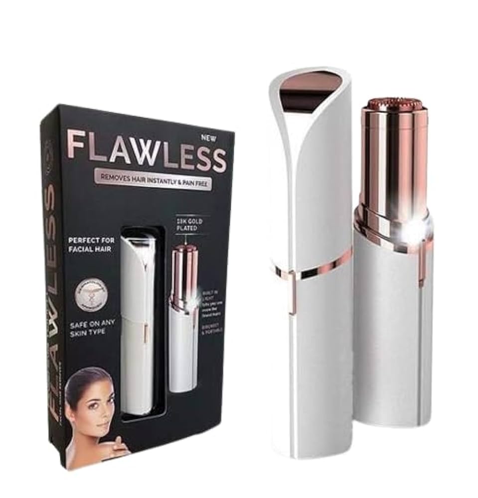 Picture of Flawless Skin Women Painless Hair Remover Face Facial Finishing Touch Epilator - Trimmer