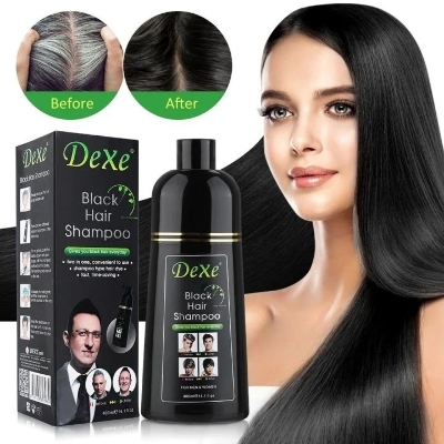 Picture of Dexe Black hair shampoo one bottle 400ml