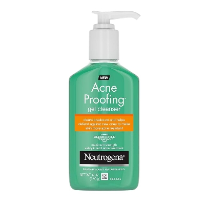 Picture of Neutrogena Acne Proofing Daily Facial Gel Cleanser with Salicylic Acid Acne Medicine, Oil-Free Acne-Fighting Face Wash 170gm Ratings 3