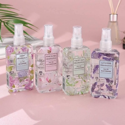 Picture of Shiliya Body Mist Collection (Pink Flora, Valley Lily, Fresh Fragrance, Lavender)