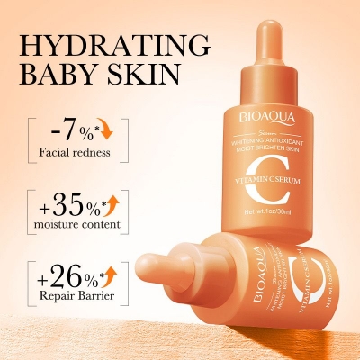 Picture of BIOAQUA Vitamin C Serum for Face Whitening And Anti-aging 30 Ml
