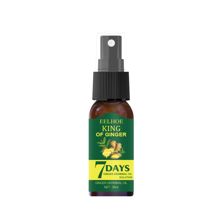 Picture of EELHOE King of Ginger 7 Days Ginger Hair Nutrient Solution Ginger Germinal Oil - 50ml