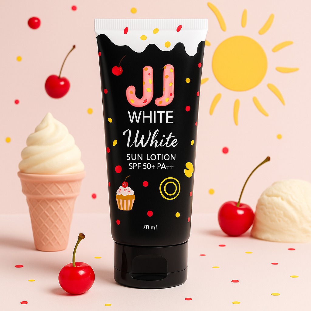 Picture of J&J Vwhite Sun Lotion SPF50 PA++ 70ml